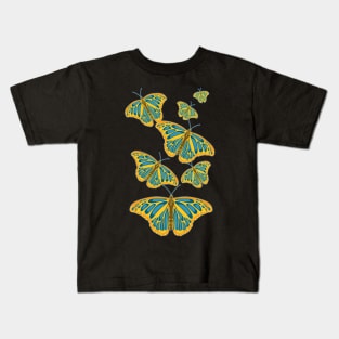 Butterflies hippy vibe Kids T-Shirt